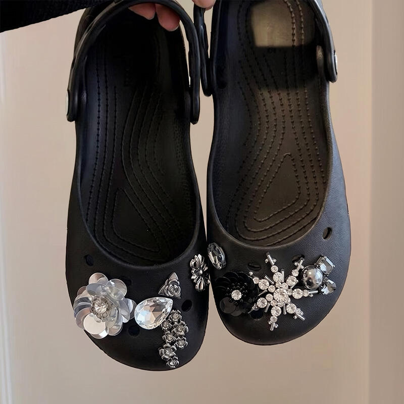 Luxury Rhinestore Snowflake De - Summer Clothing Korea ulasan dan harga