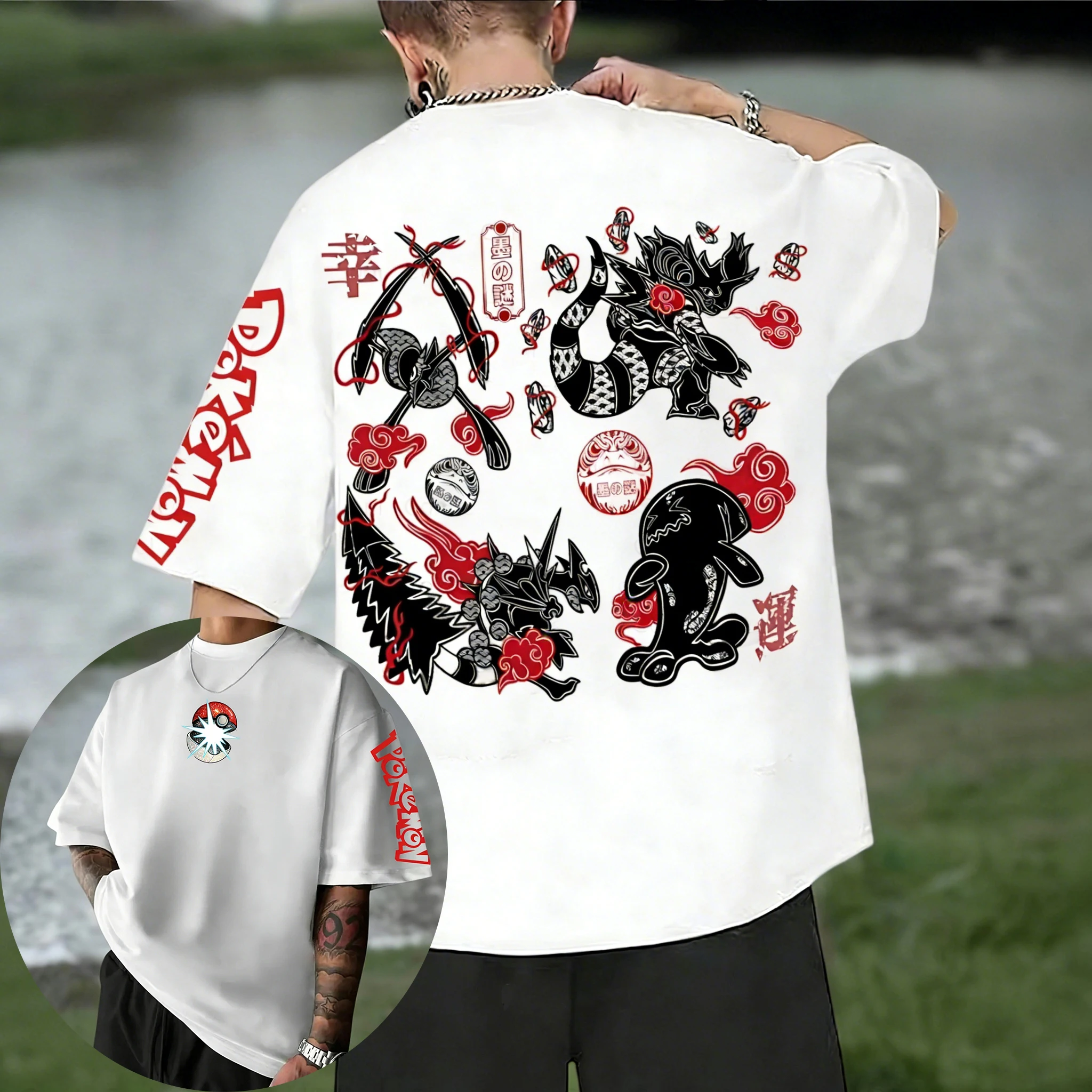 Pokemon  Mobile Game Co Brande - Summer Games Clothing Brand ulasan dan harga