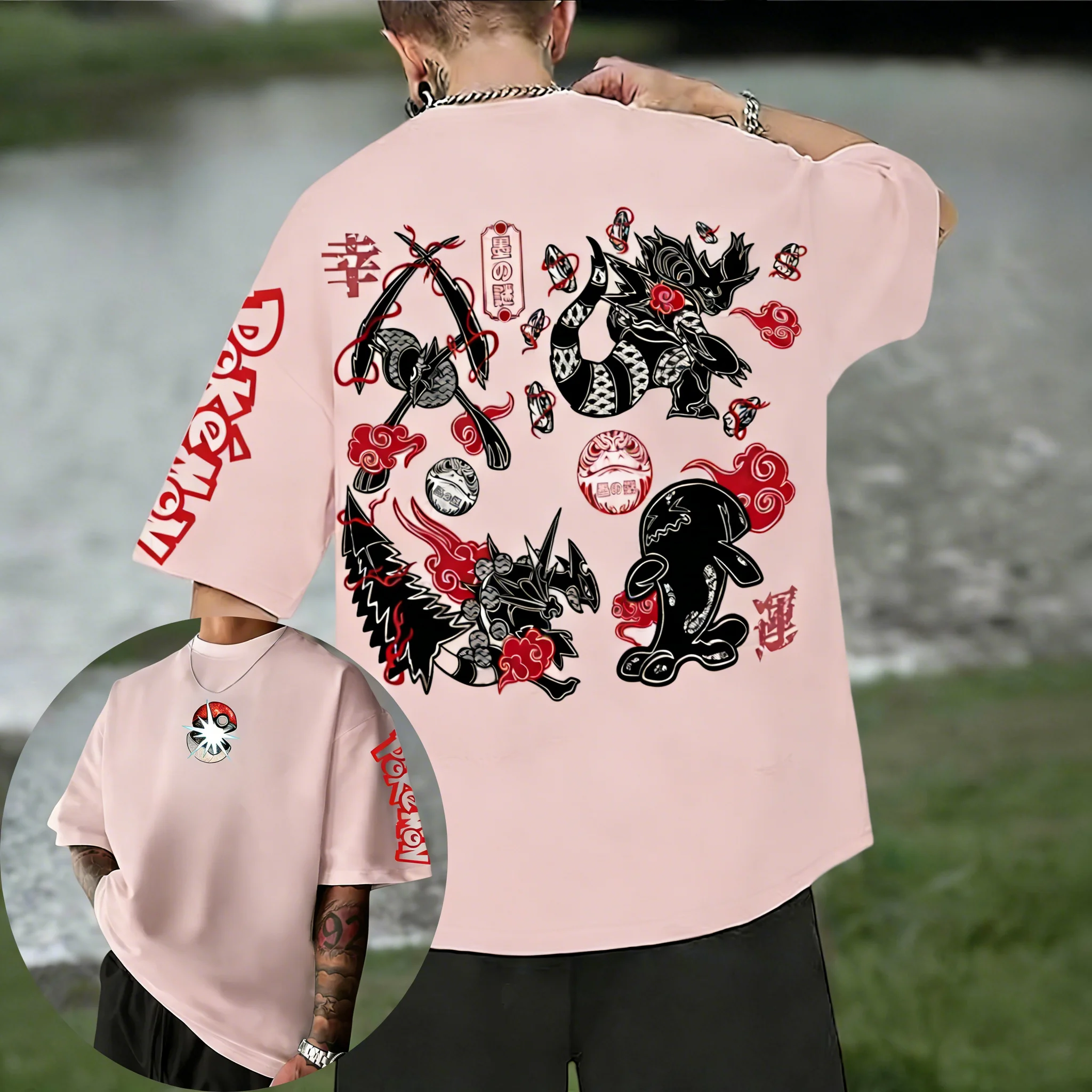 Pokemon  Mobile Game Co Brande - Summer Games Clothing Brand ulasan dan harga