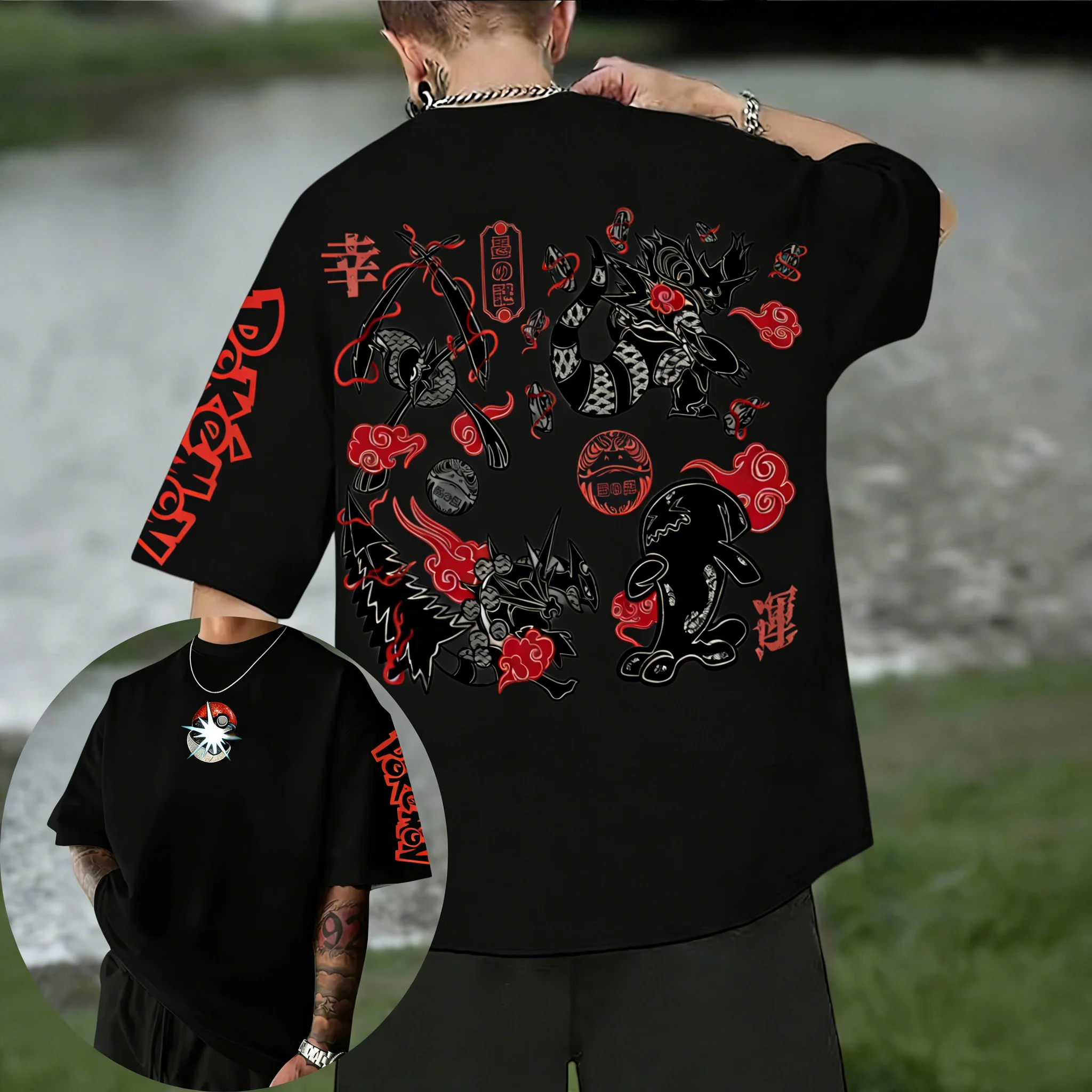 Pokemon  Mobile Game Co Brande - Summer Games Clothing Brand ulasan dan harga