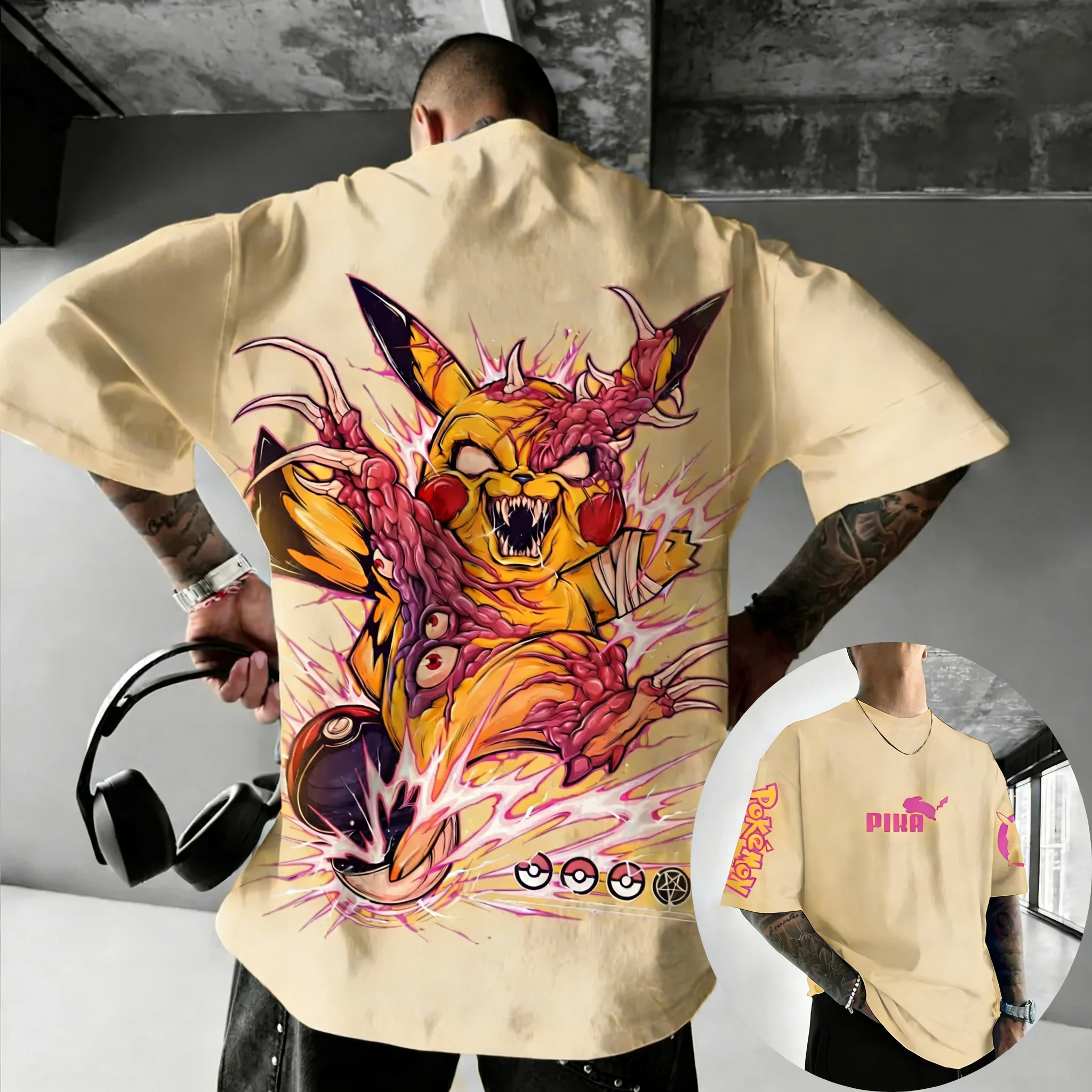Pokemon  Game Pikachu Co Brand - Summer Games Clothing Brand ulasan dan harga