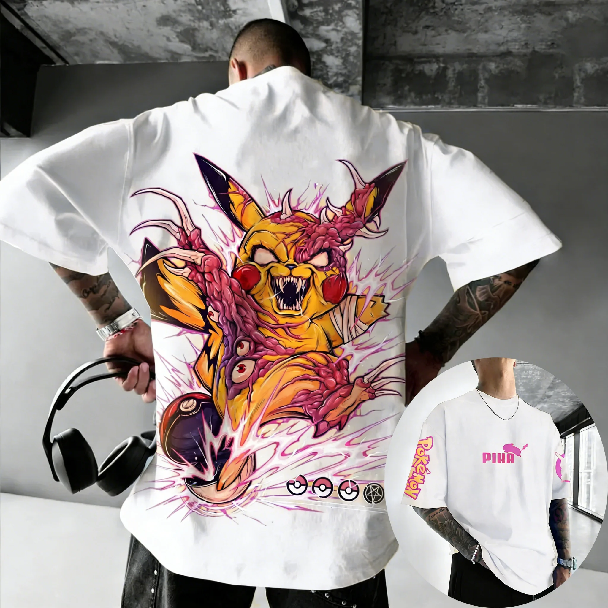 Pokemon  Game Pikachu Co Brand - Summer Games Clothing Brand ulasan dan harga