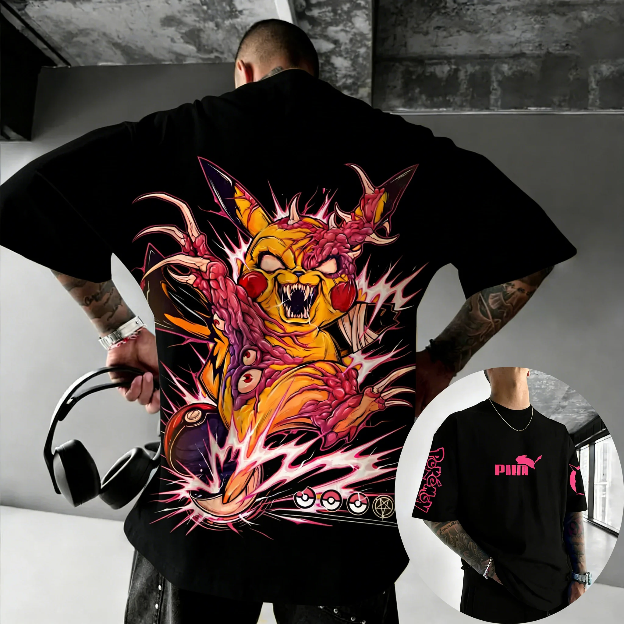 Pokemon  Game Pikachu Co Brand - Summer Games Clothing Brand ulasan dan harga