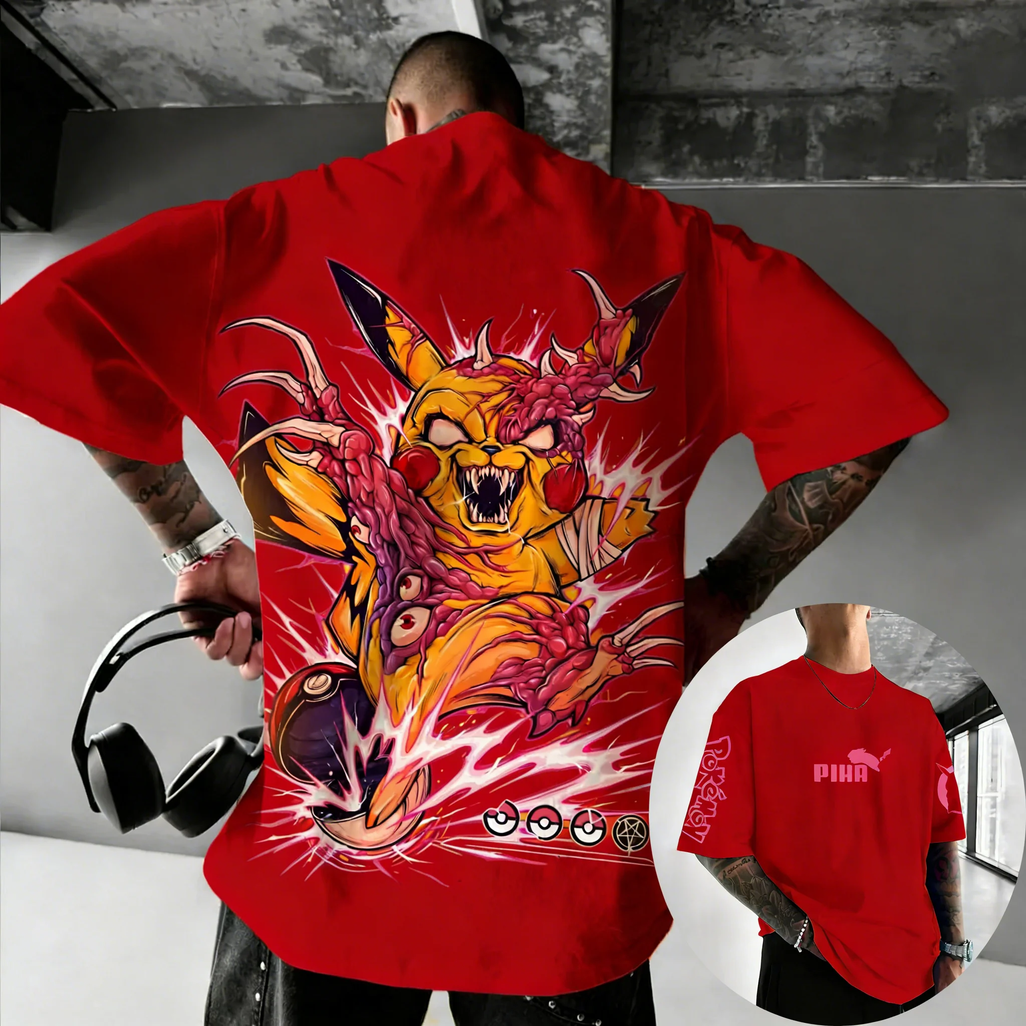 Pokemon  Game Pikachu Co Brand - Summer Games Clothing Brand ulasan dan harga